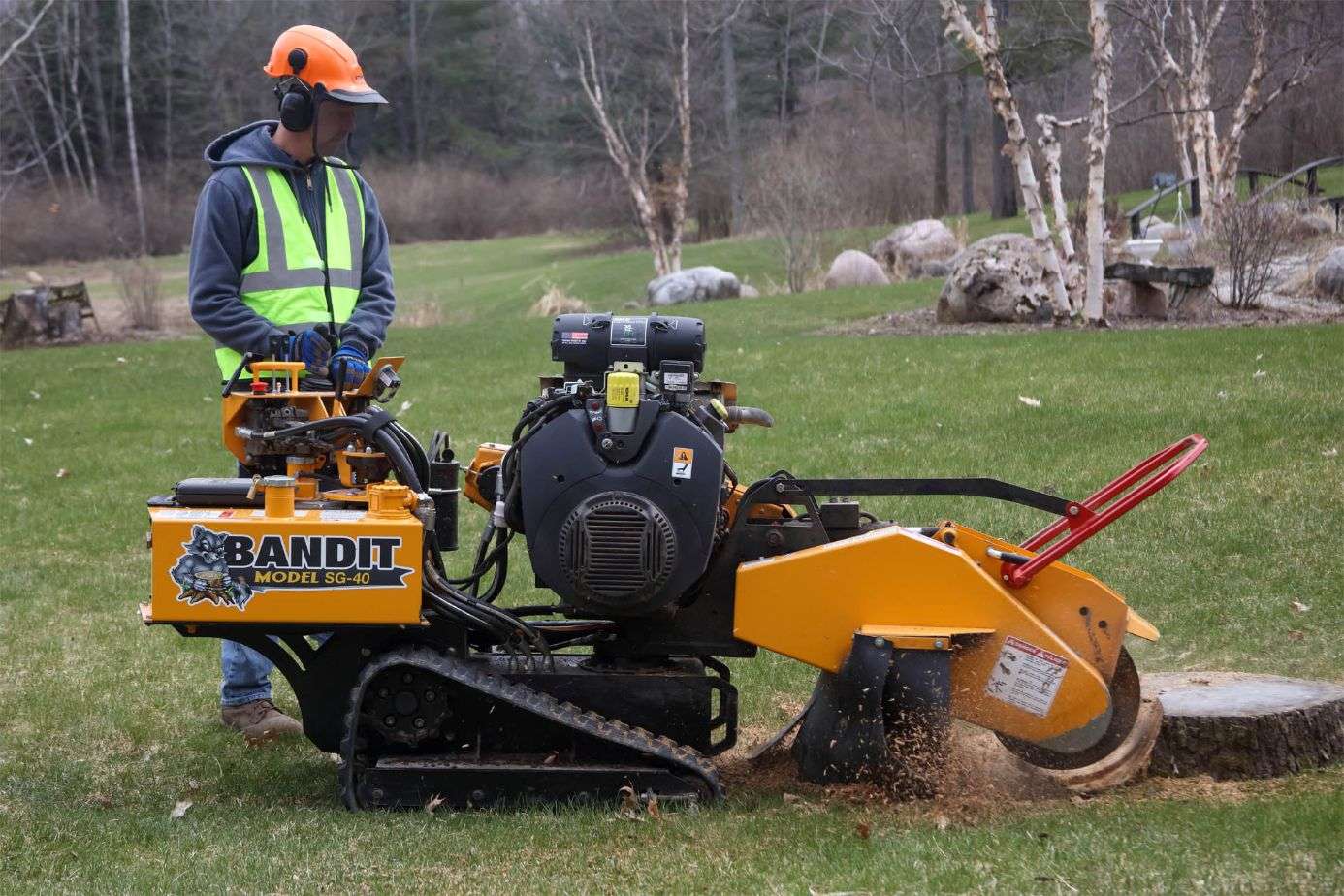 stump grinder