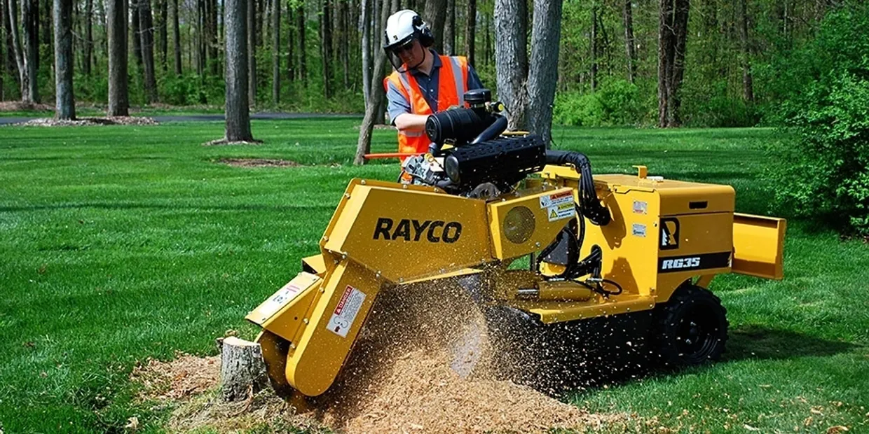 tree stump removal equipment